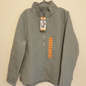 Voyager Light Green Quilted Jacket XXL